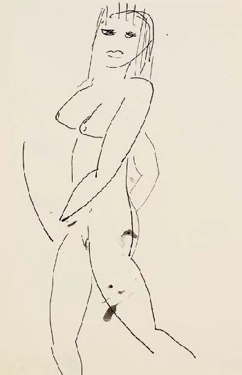 Ernst Ludwig Kirchner — Weiblicher Akt