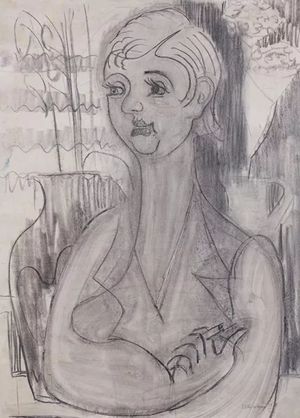 Ernst Ludwig Kirchner — Portrait Elisabeth Hembus