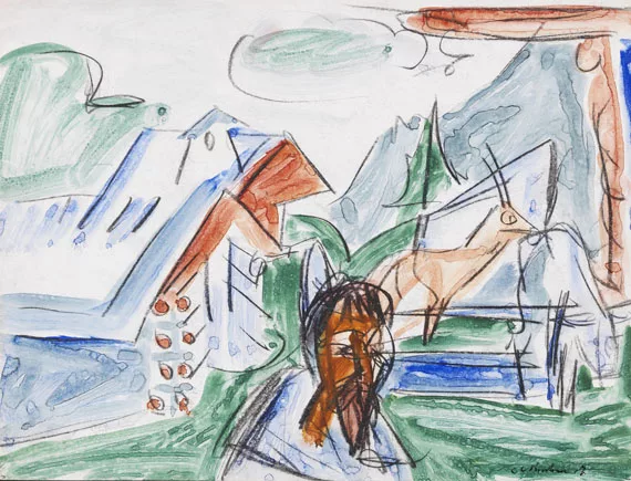 Ernst Ludwig Kirchner — Bauer auf der Alp