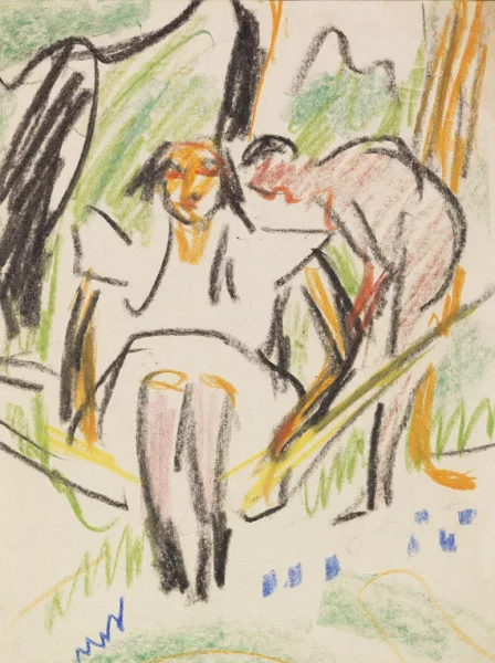 Ernst Ludwig Kirchner — Fränzi in der Hängematte