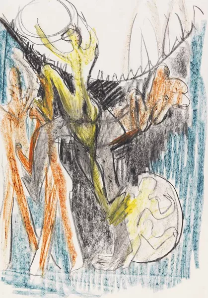 Ernst Ludwig Kirchner — Allegorie - Der Aufstieg (Emporsteigender)