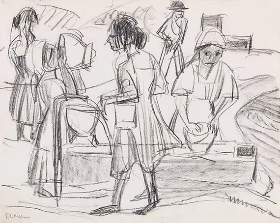 Ernst Ludwig Kirchner — Am Brunnen