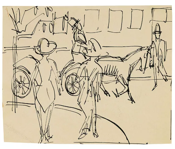 Ernst Ludwig Kirchner — Straßenszene