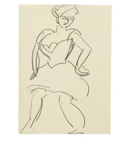 Ernst Ludwig Kirchner — Tänzerin