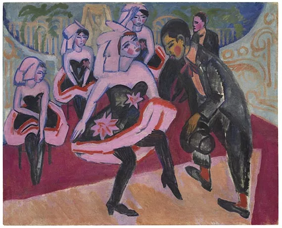 Ernst Ludwig Kirchner — Tanz im Varieté