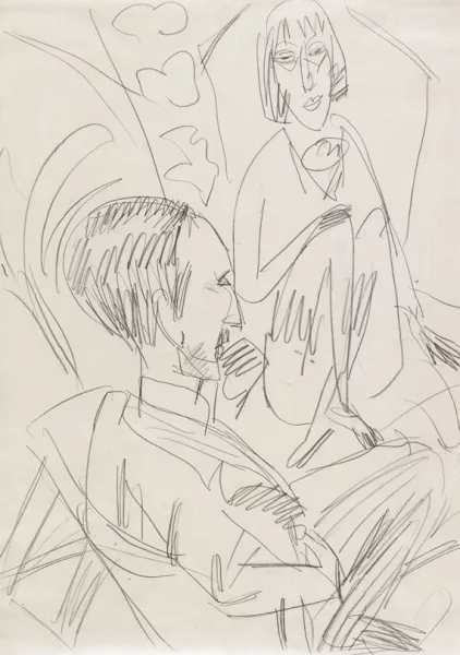 Ernst Ludwig Kirchner — Gewecke und Erna