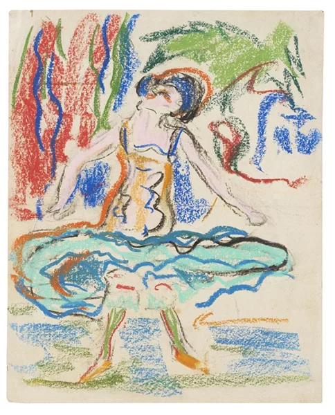 Ernst Ludwig Kirchner — Kabarett-Tänzerin