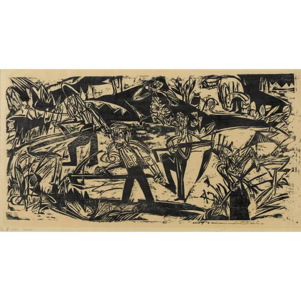 Ernst Ludwig Kirchner — "Heuer".