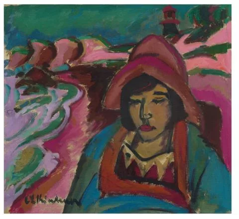 Ernst Ludwig Kirchner — Mädchen in Südwester