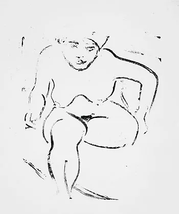 Ernst Ludwig Kirchner — Aktstudie