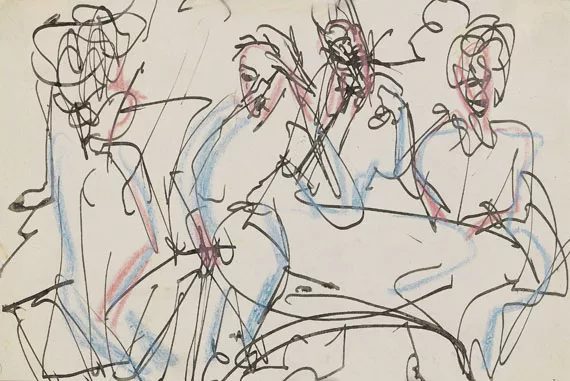 Ernst Ludwig Kirchner — Bordellszene