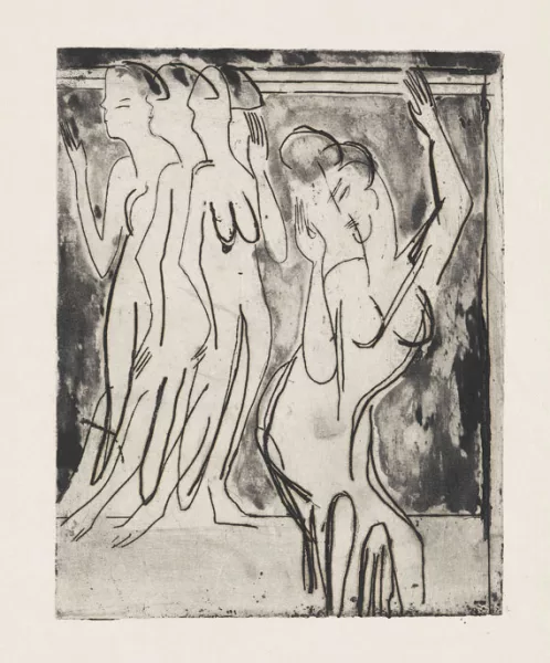 Ernst Ludwig Kirchner — Wigmann - Tanzgruppe
