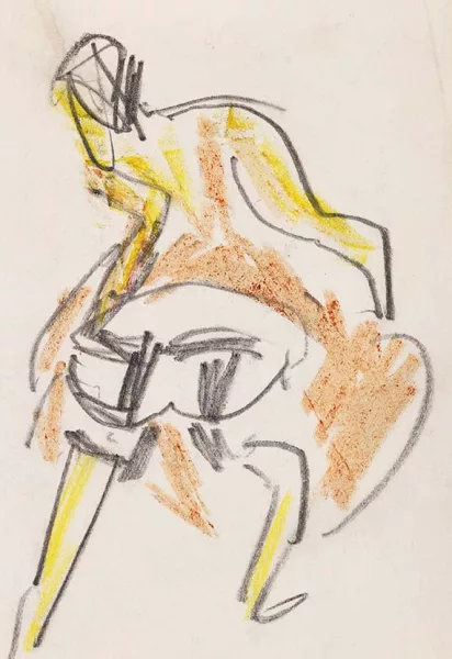 Ernst Ludwig Kirchner — Cancan-Tänzerin