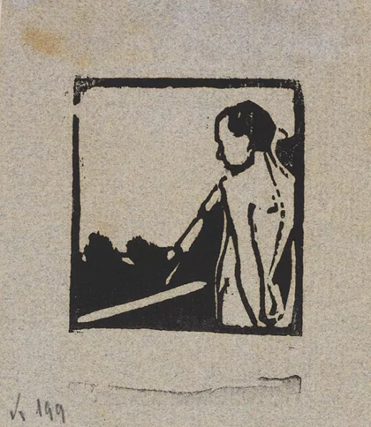 Ernst Ludwig Kirchner — Knabenakt auf dem Balkon
