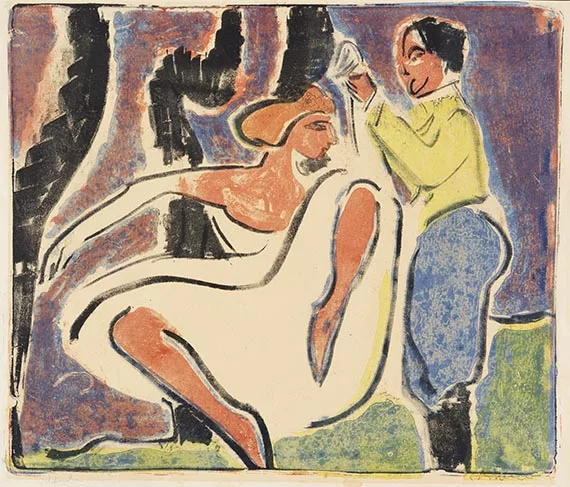 Ernst Ludwig Kirchner — Russisches Tänzerpaar