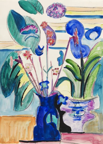 Ernst Ludwig Kirchner — Stillleben mit Calla