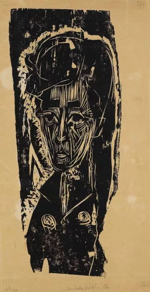 Ernst Ludwig Kirchner — Dunkles Mädchen