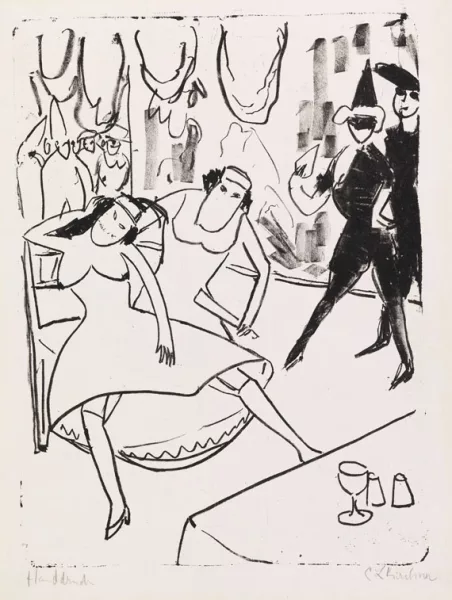 Ernst Ludwig Kirchner — Maskenball