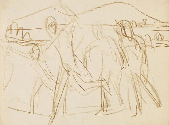 Ernst Ludwig Kirchner — Badende am See