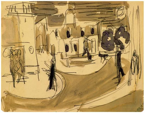 Ernst Ludwig Kirchner — Vorstadt