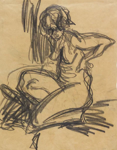 Ernst Ludwig Kirchner — Kniender Akt