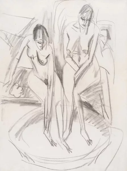 Ernst Ludwig Kirchner — Badende im Tub