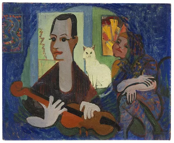 Ernst Ludwig Kirchner — Hommage à Klee (Bildnis Paul Klee und Frau)