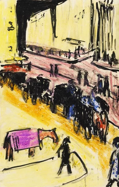 Ernst Ludwig Kirchner — Straßenszene