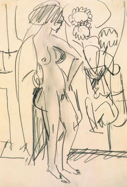 Ernst Ludwig Kirchner — Stehender Akt
