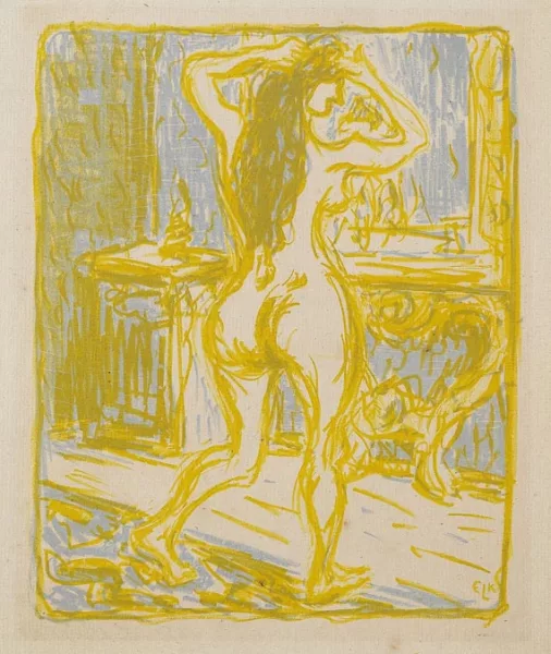 Ernst Ludwig Kirchner — Mädchen vor Spiegel