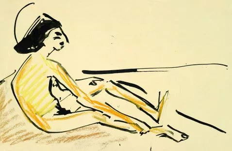 Ernst Ludwig Kirchner — Badende Fränzi
