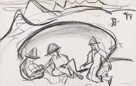 Ernst Ludwig Kirchner — Knaben am See