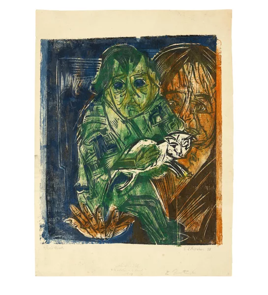 Ernst Ludwig Kirchner — Mädchen mit Kind