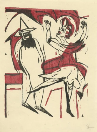 Tanz (Tänzerin und Clown), 1926
