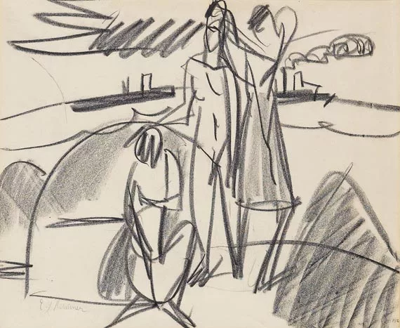 Ernst Ludwig Kirchner — Badende am Meer
