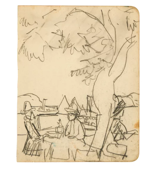 Ernst Ludwig Kirchner — Café am Müggelsee