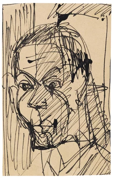 Ernst Ludwig Kirchner — Selbstbildnis