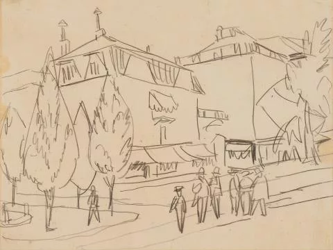 Ernst Ludwig Kirchner — Straßenszene