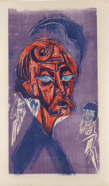 Ernst Ludwig Kirchner — Blonder Maler Stirner