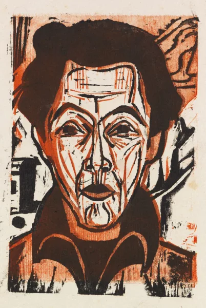 Ernst Ludwig Kirchner — Selbstportrait