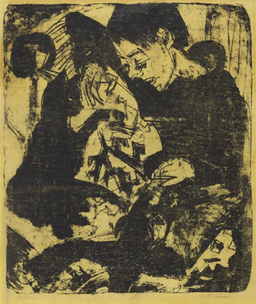 Ernst Ludwig Kirchner — Knabe mit Katze