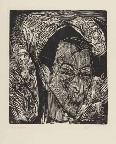 Ernst Ludwig Kirchner — Kopf David Müller