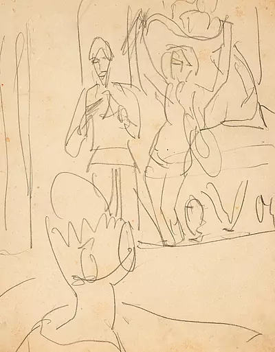 Ernst Ludwig Kirchner — Dezember 2017 (A147) - Auktionsstart: 15.12.2017, 15:00 — Schuler Auktionen