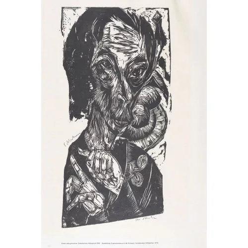 Ernst Ludwig Kirchner — "Expressionismus in der Schweiz, Winterthur 1975".