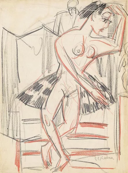 Ernst Ludwig Kirchner — Tanzende im Rock