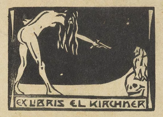 Ernst Ludwig Kirchner — Exlibris: Ernst Ludwig Kirchner