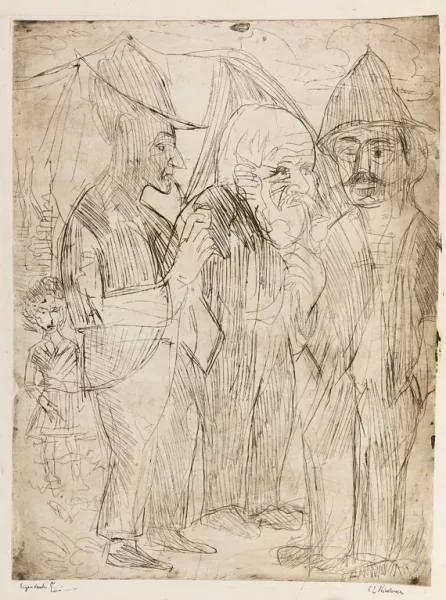 Ernst Ludwig Kirchner — Drei Bauern