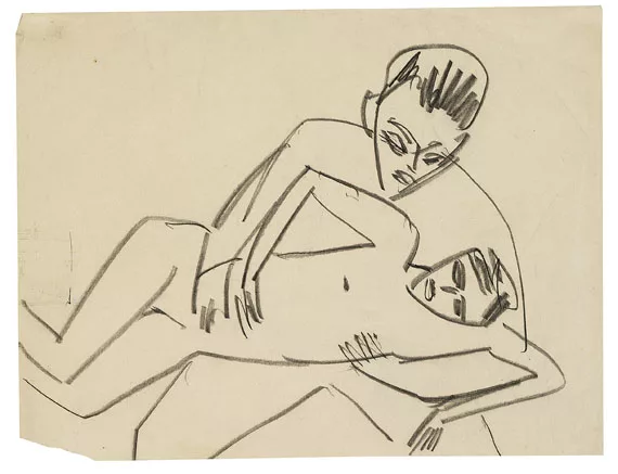 Ernst Ludwig Kirchner — Liebespaar