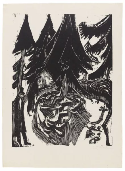 Ernst Ludwig Kirchner — Sanatoriumsspaziergang