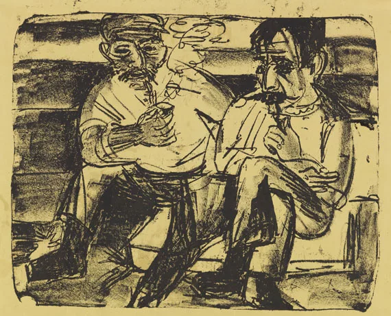 Ernst Ludwig Kirchner — Zwei Bauern